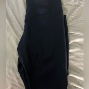 These are Lululemon leggings. Size 12 Navy color